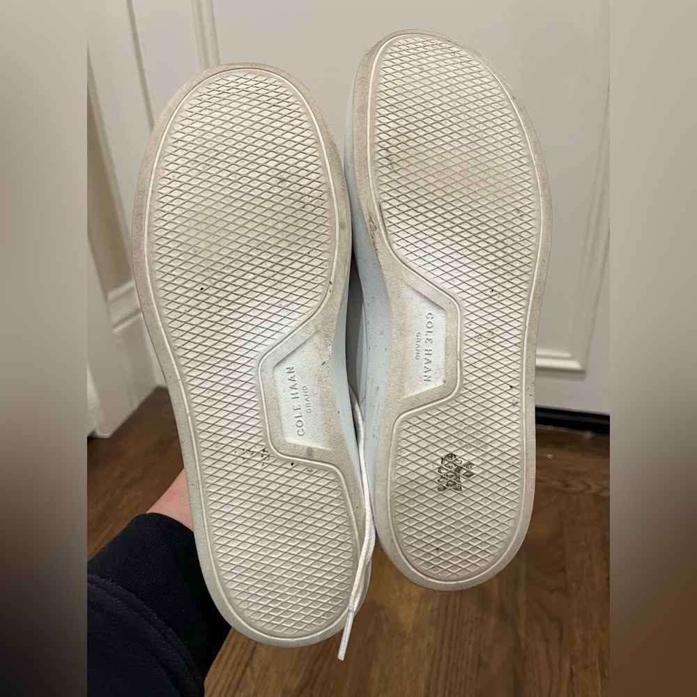 Cole Haan “Grand Pro Rally” leopard trim sneakers - Picture 7 of 9